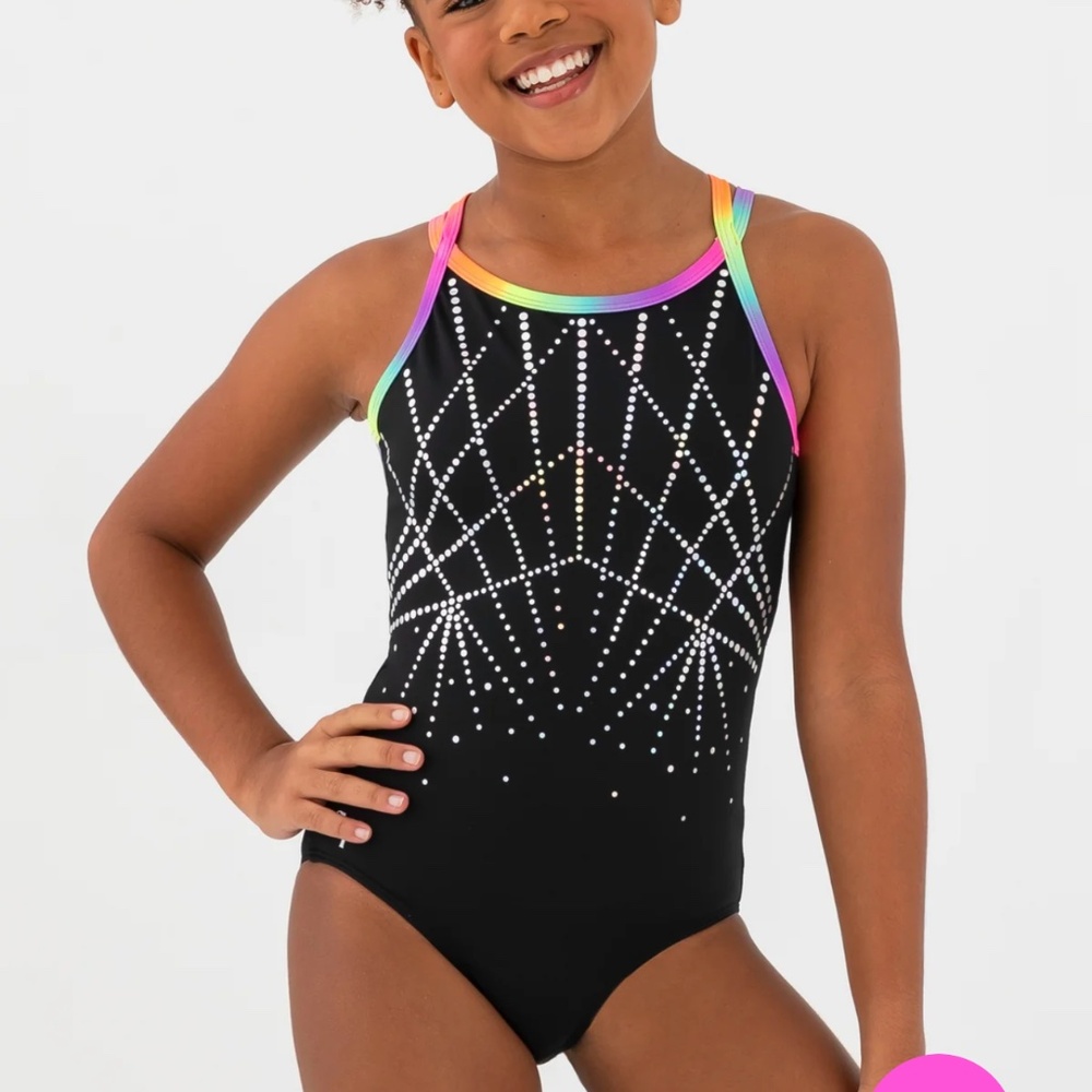 Sylvia P gymnastics leotard prisma child 6